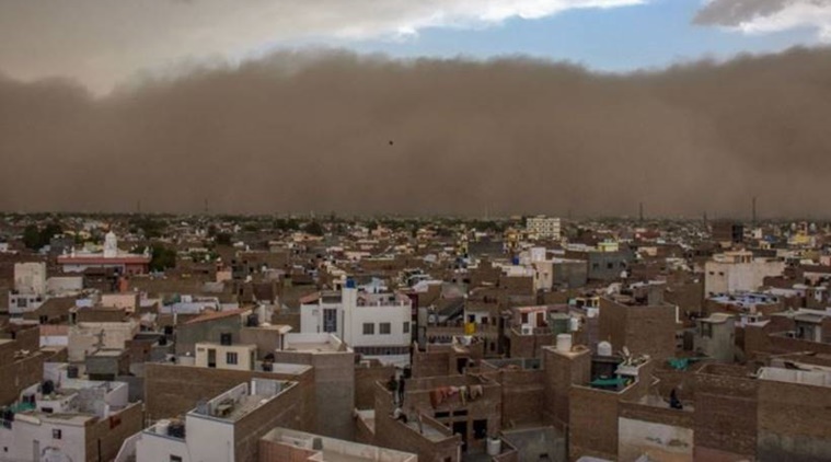 Sandstorm in India claims at least 77 people