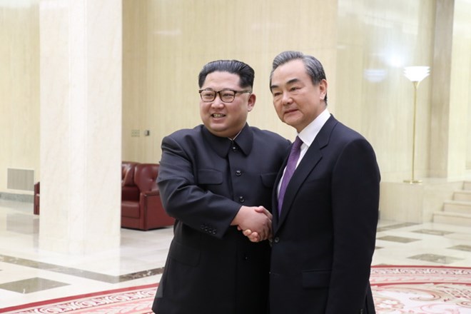 Chinese Foreign Minister meets with President Kim Jong-un