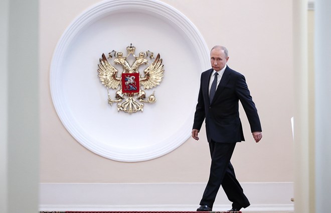 Vladimir Putin sworn in as Russia’s President
