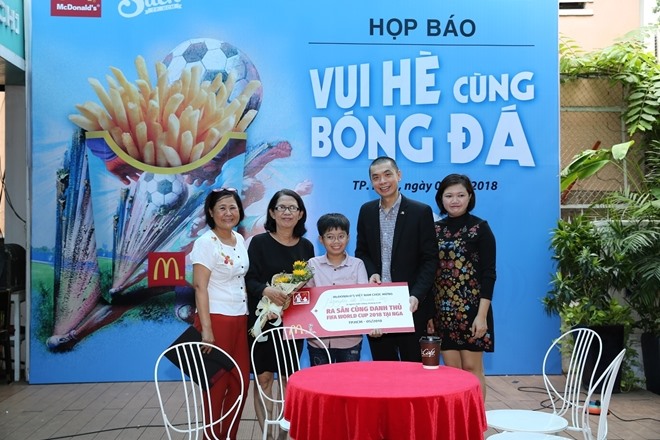 Vietnamese child to attend World Cup as player escort