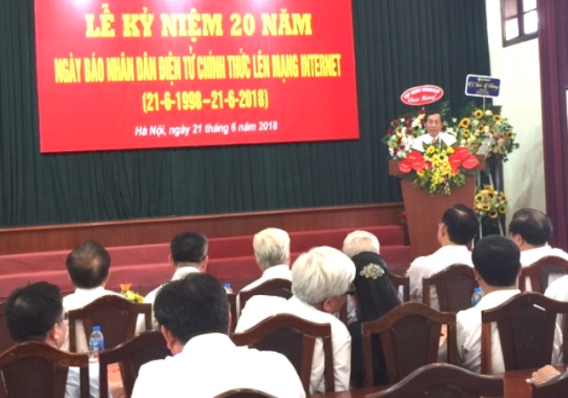 Nhan Dan Online celebrates 20th anniversary