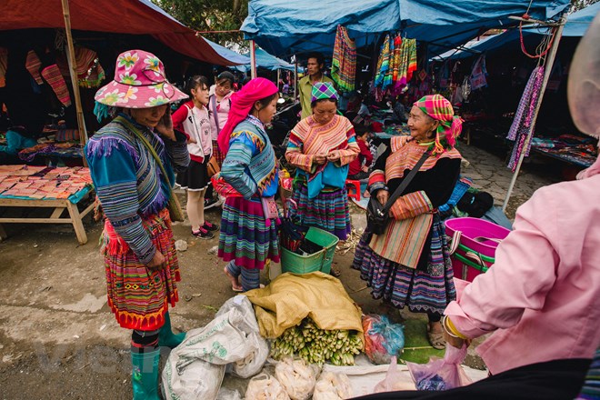 Bac Ha market in northwestern province of Lao Cai