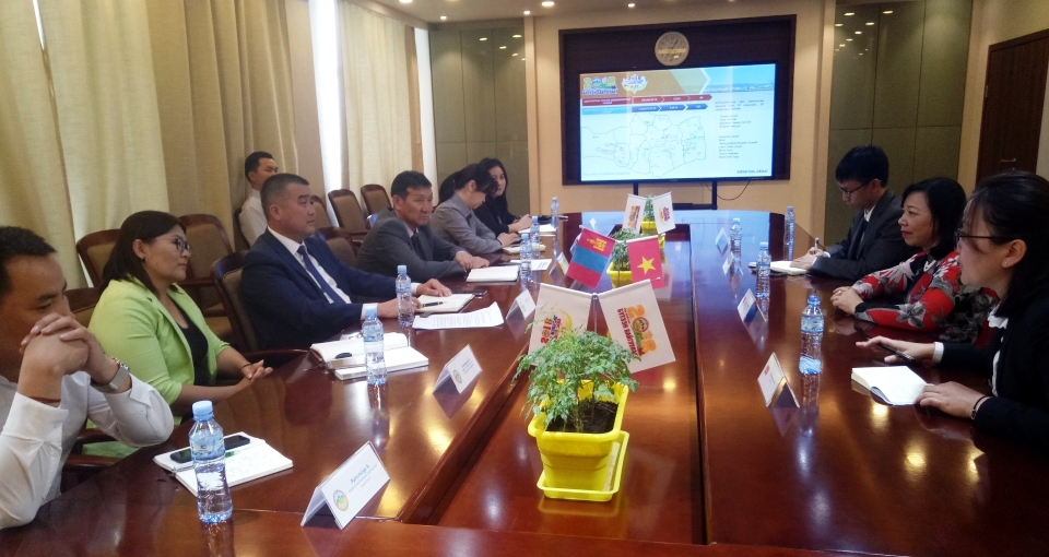 Enhancing cooperation between localities of Vietnam and Mongolia