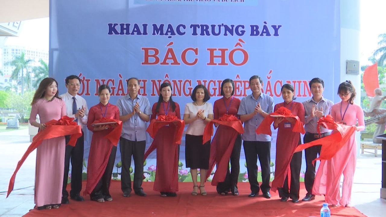 Bac Ninh organizes display “Uncle Ho with Bac Ninh’s agricultural sector”