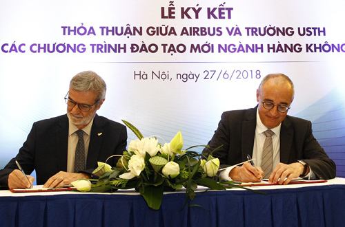 Airbus supports aviation training in Vietnam