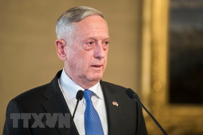 US Secretary of Defense James Mattis visits China