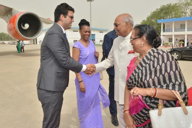 Indian President leaves for Greece, Suriname, Cuba visit