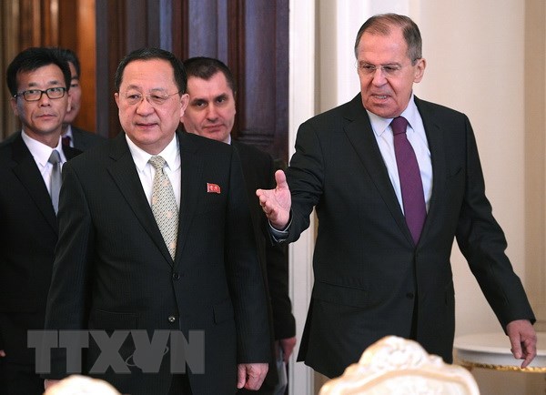 DPRK’s Foreign Minister meets Russian counterpart