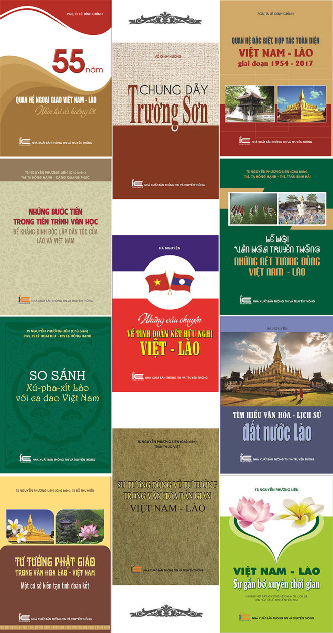 Books on Vietnam - Laos relations introduced in Vietnam