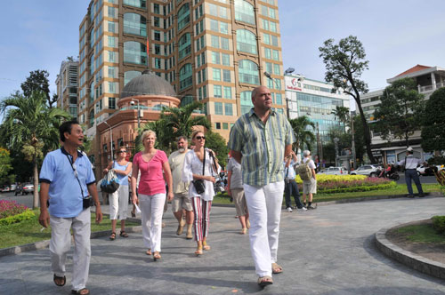 Number of foreign visitors to southern city rises 26 5