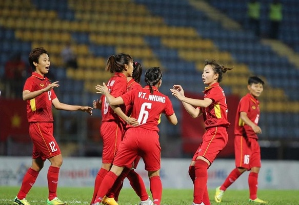 Vietnam defeats Indonesia 6-0 at AFF Women’s Championship