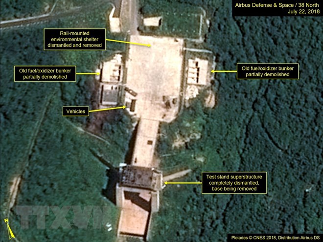 RoK welcomes DPRK dismantling rocket test site