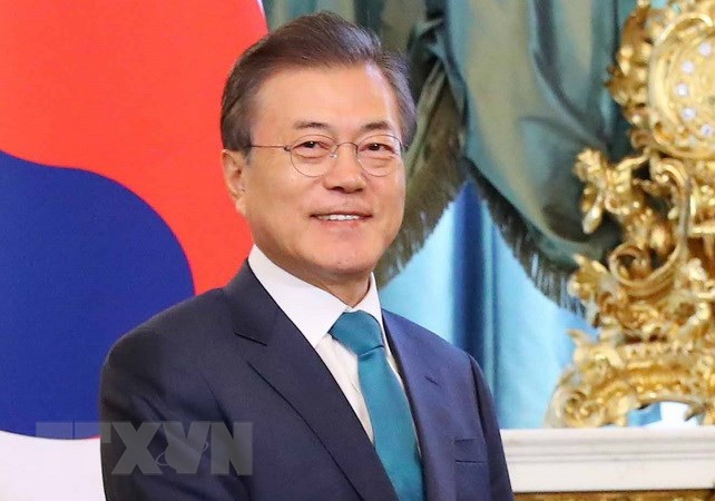 RoK President Moon Jae-in visits Singapore