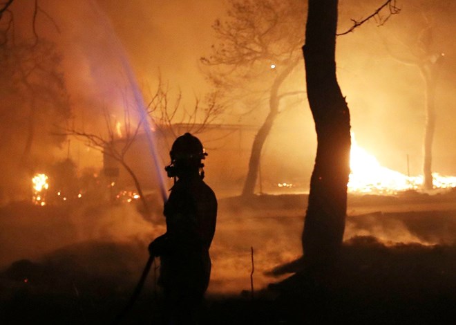 Forest fires in Athens kill dozens