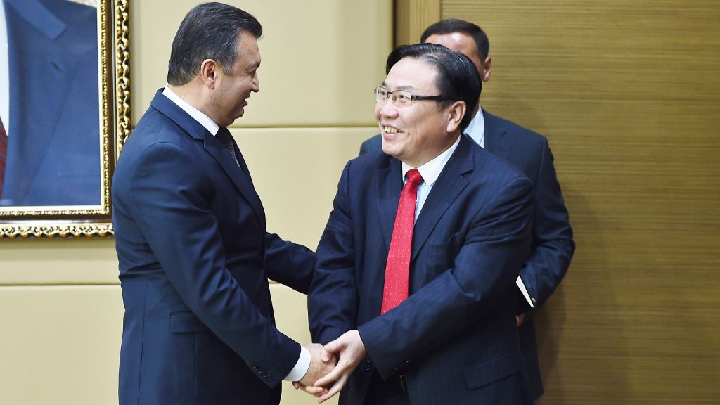 Mr Wencai Zhang ADB is proud to mark 20 years of close development partnership with Tajikistan