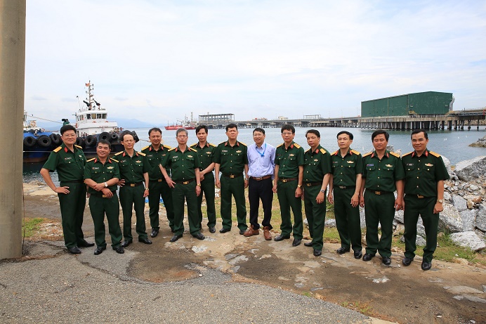Army Academy works with Dung Quat Oil Refinery Plant