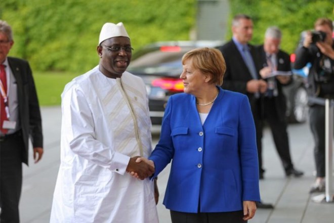 Angela Merkel visits West Africa