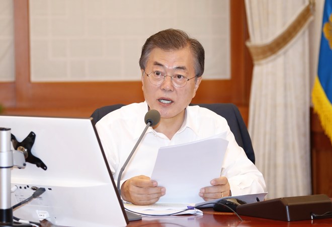 RoK President Moon Jae-in reforms cabinet