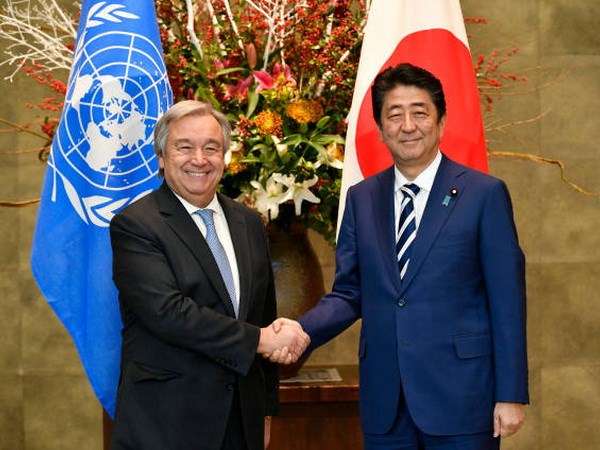 Leaders of UN and Japan discuss DPRK’s denuclearization