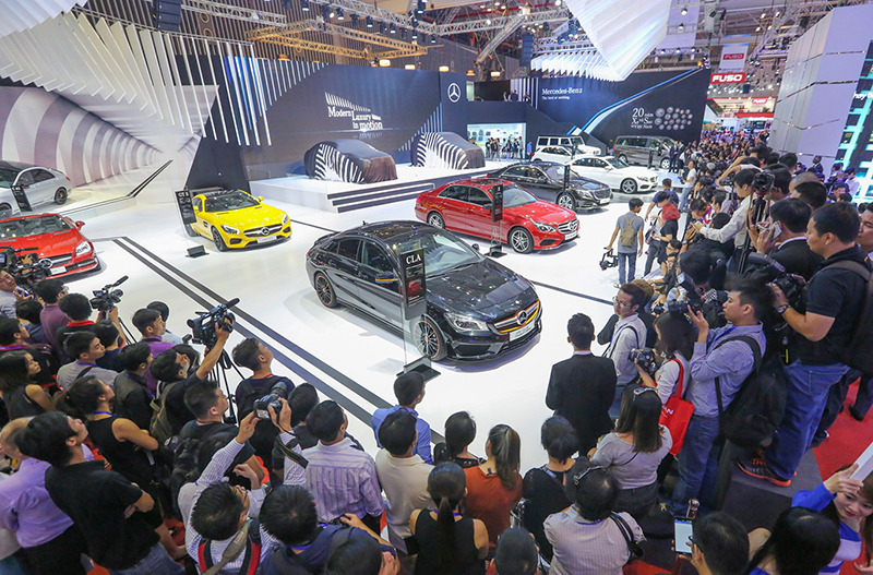 Vietnam Automobile Show 2018 gathers 15 brands