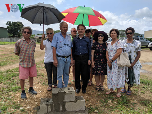 Vietnam Friendship Association House started to build in Vanuatu
