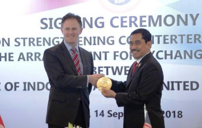 US, Indonesia tighten counterterrorism cooperation