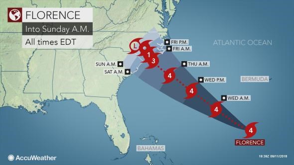 1 5 million people ordered to evacuate due to hurricane Florence