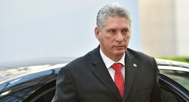 Cuban President makes first trip to New York