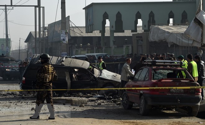 At least 20 dead in twin blasts at sports center in Afghanistan