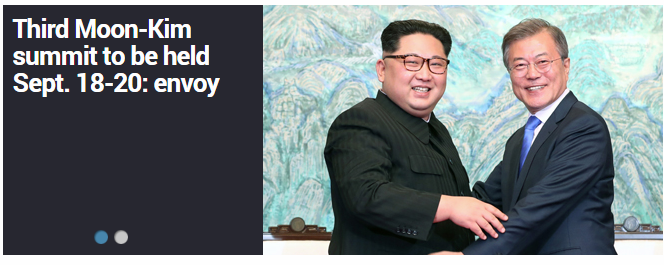 3rd inter-Korean summit to open in Pyongyang