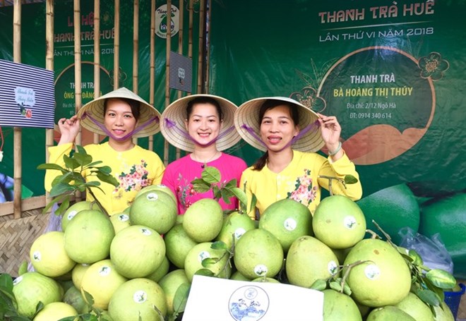 Thua Thien-Hue specialty pomelo is festival highlight