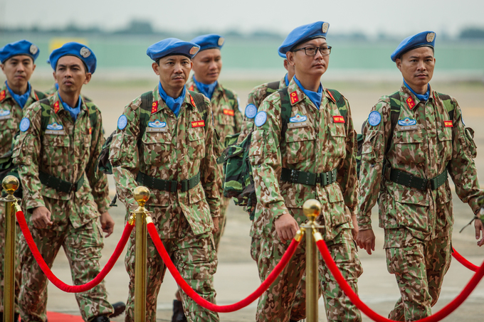 Vietnam peacekeeping force dispatched for international duties