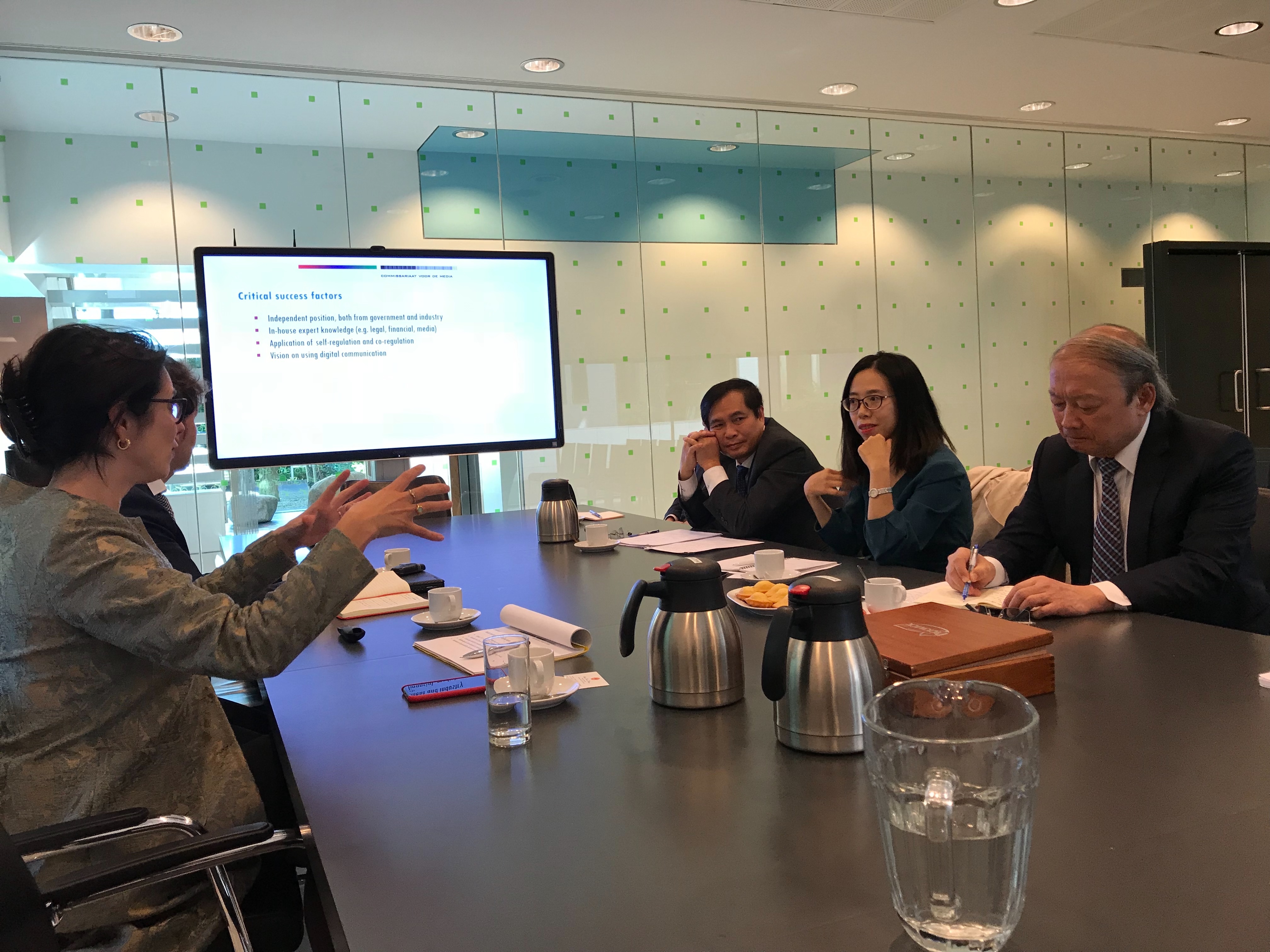 PCC Commission for Popularization and Education delegation pays working visit to the Netherlands