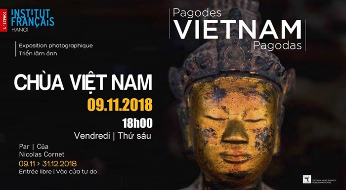 Photos on Vietnam pagodas by Nicolas Cornet to be displayed in Hanoi