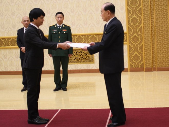 Vietnamese Ambassador to DPRK presents his credentials