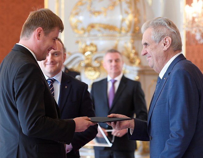 Czech President appoints Tomas Petricek as new Foreign Minister