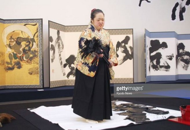 World’s largest Buddhist sutra calligraphy opens in Japan