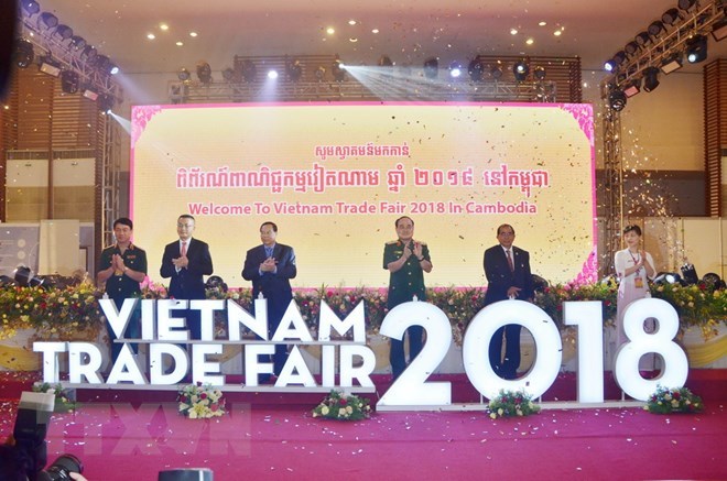 Vietnam Trade Fair 2018 in Cambodia opens