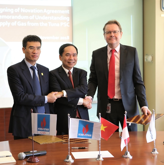 PetroVietnam, PV Gas sign deal to import gas from Tuna block