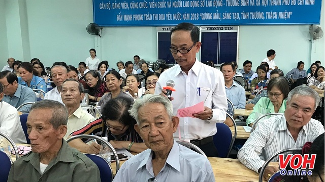 Ho Chi Minh city leaders have dialogue with the elderly