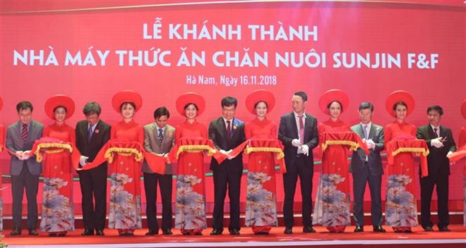Sunjin opens fourth animal feed factory in Vietnam
