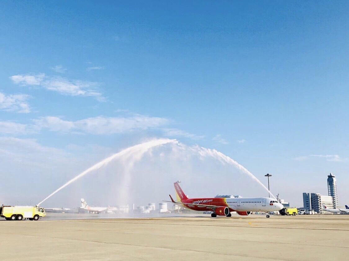 Vietjet’s first direct flight to Japan launched