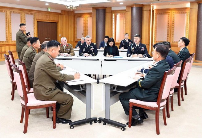 UN Command and two Koreas hold talks to disarm JSA in border area