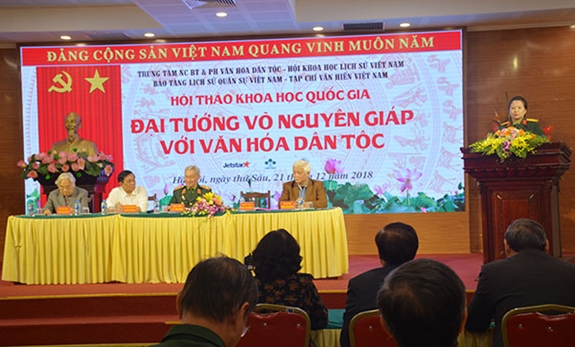 General Vo Nguyen Giap and national culture honoured