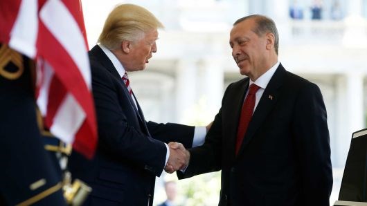 Recep Tayyip Erdogan invites Donald Trump to visit Turkey