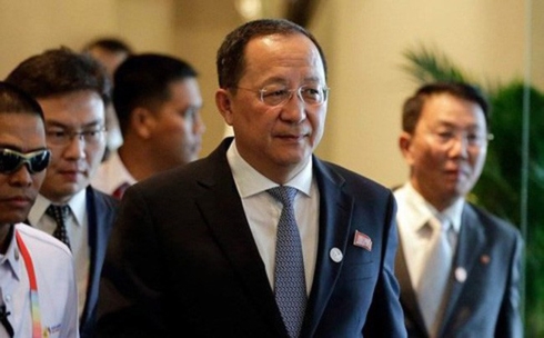 DPRK Foreign Minister Ri Yong-ho visits China