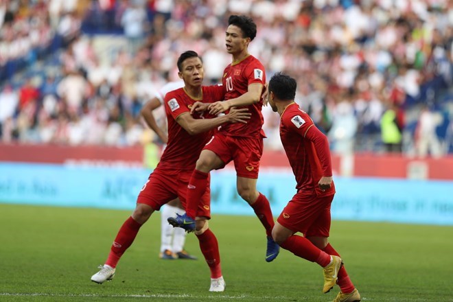 Vietnamese striker tops best goal poll for Asian Cup’s Round of 16