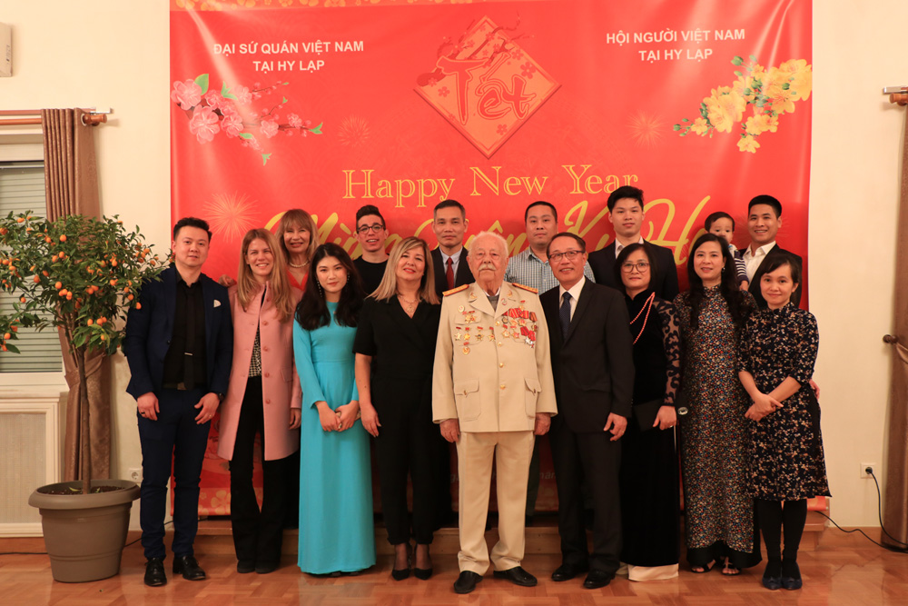 Vietnamese traditional Tet celebrated in Greece