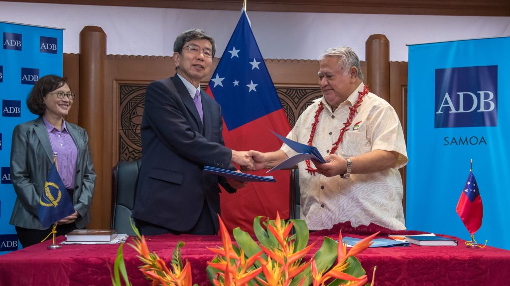 ADB to establish a permanent ADB office in Samoa