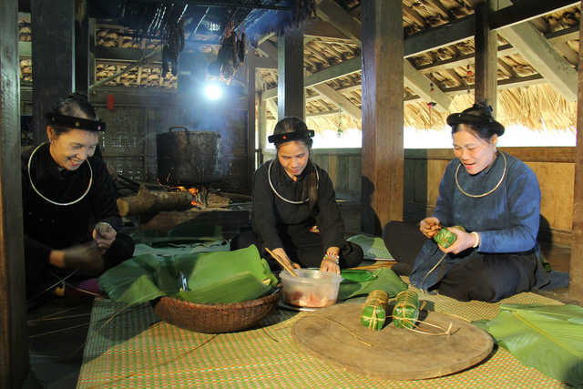 Tet atmosphere at Vietnam National Village for Ethnic Culture and Tourism